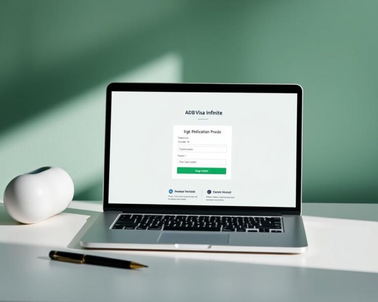 التقديم على بطاقة ADCB Visa Infinite